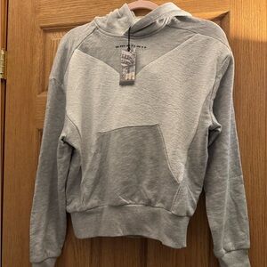 NWT Twenty Montreal Cozy Two-Tone Gray Women's Hoodie